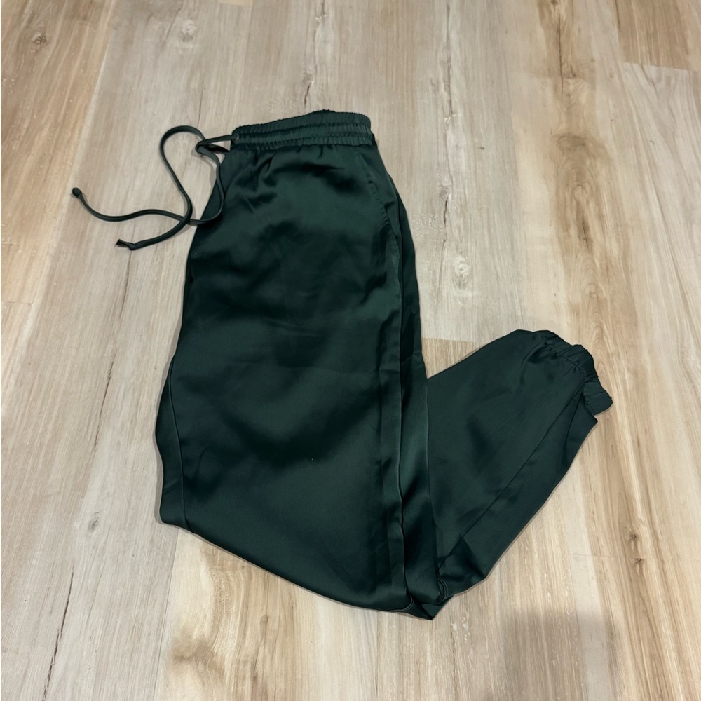 Dark Green Pants